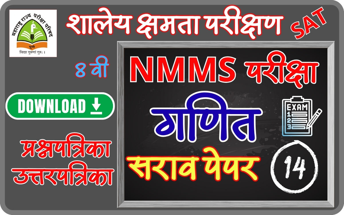 nmms exam practice paper